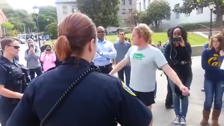 Gay Atheist Jewish Man Chimps Out at Straight White Christian Man