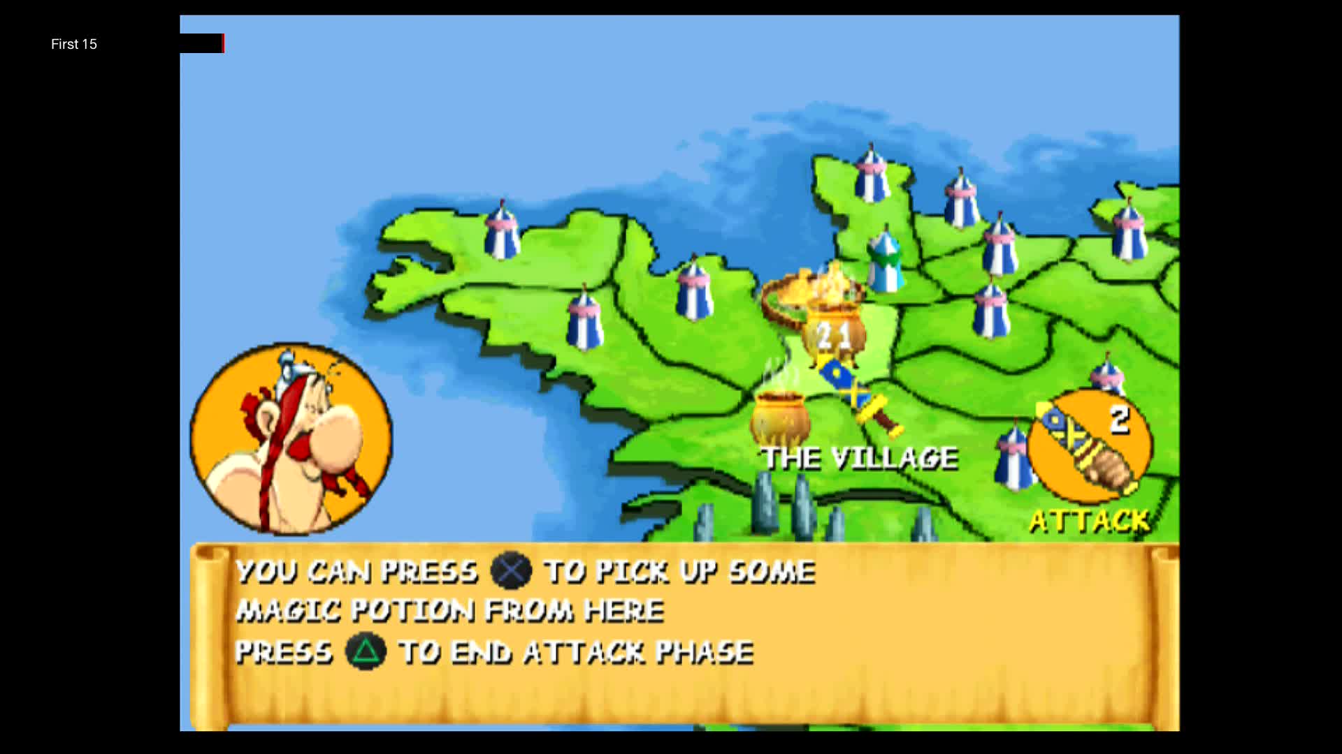 The First 15 Minutes of Asterix (PlayStation)