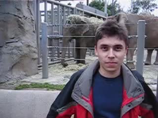 Me at the zoo (Apr 2005)