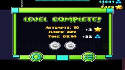 JUGANDO A GEOMETRY DASH!