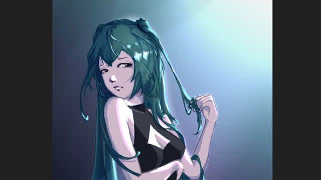 miku speedpaint