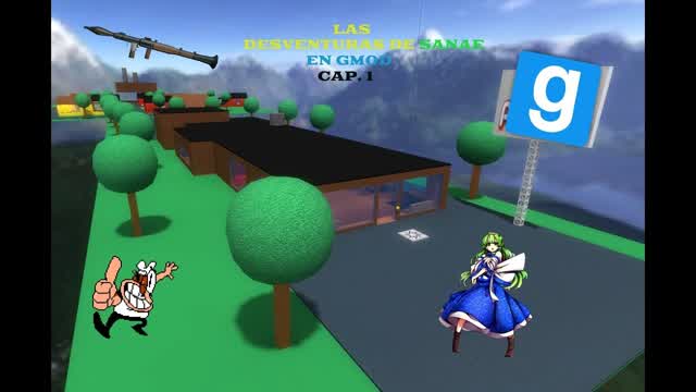 Garry's Mod - Parodia Loquendo: Las Desventuras De Sanae Kochiya "Capitulo 1"