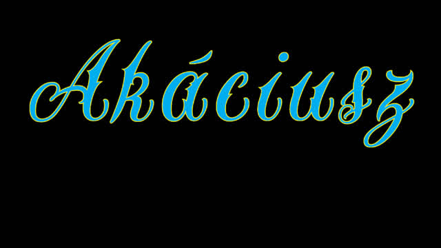 Akáciusz ¦ Bäsekíll (officiäl audió)