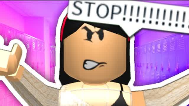 ANNOYING PEOPLE IN ROBLOX HIGH SCHOOL