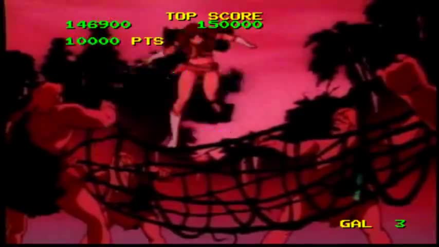Time Gal ps1 gameplay