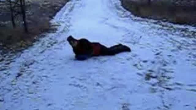Rolling down a hill