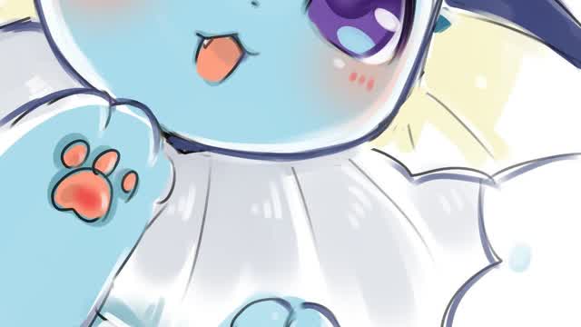 BEAUTIFUL VAPOREON (PICO) UwU XD