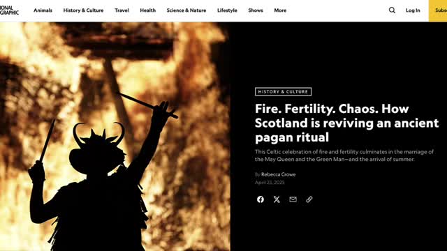 WARNING! BEGINNING TONIGHT THE SATANIC BELTANE RITUALS WILL BE TAKING PLACE ALL OVER THE WORLD!