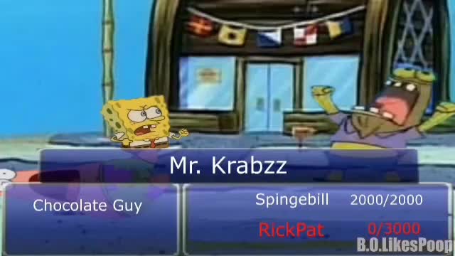 Spongebill RPG Battle